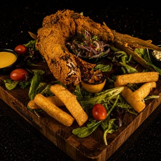 Whole Fried Snapper