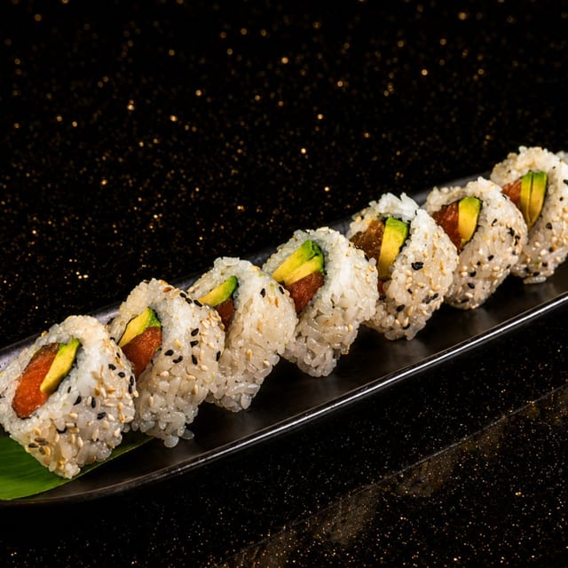 Salmon Avocado Roll.
