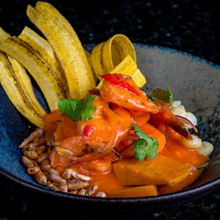 The Red Shrimp Ceviche